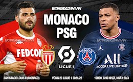 Nhận định bóng đá Monaco vs PSG 19h00 ngày 20/3 (Ligue 1 2021/22)