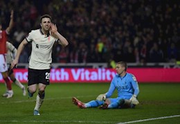 Diogo Jota vượt qua thành tích của Ronaldo