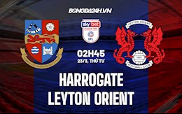 Nhận định bóng đá Harrogate vs Leyton Orient 2h00 ngày 23/3 (Hạng 4 Anh 2021/22)