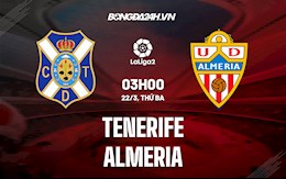 Nhận định,  Tenerife vs Almeria 3h00 ngày 22/3 (Hạng 2 Tây Ban Nha 2021/22)