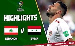 Video tổng hợp: Lebanon 0-3 Syria (Vòng loại World Cup 2022)