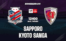 Nhận định Sapporo vs Kyoto Sanga 12h00 ngày 26/3 (Cúp Liên đoàn Nhật 2022)