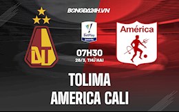 Nhận định bóng đá Tolima vs America Cali 7h30 ngày 28/3 (VĐQG Colombia 2022)