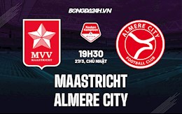 Nhận định Maastricht vs Almere City 19h30 ngày 27/3 (Hạng 2 Hà Lan 2021/22)