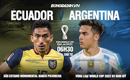 Nhận định Ecuador vs Argentina (6h30 ngày 30/3): Nuôi hy vọng soán ngôi Brazil