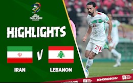 Video tổng hợp: Iran 2-0 Lebanon (vòng loại World Cup 2022)