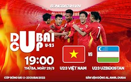U23 Việt Nam kết thúc Dubai Cup 2022 bằng thất bại trước U23 Uzbekistan