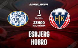 Nhận định,  Esbjerg vs Hobro 23h00 ngày 31/3 (Hạng 2 Đan Mạch 2021/22)