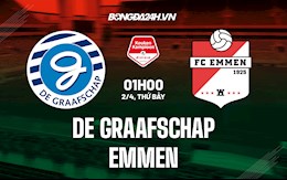 Nhận định De Graafschap vs Emmen 1h00 ngày 2/4 (Hạng 2 Hà Lan 2021/22)