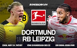 Nhận định bóng đá Dortmund vs Leipzig 23h30 ngày 2/4 (Bundesliga 2021/22)