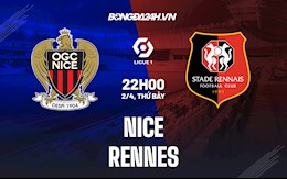 Nhận định bóng đá Nice vs Rennes 22h00 ngày 2/4 (Ligue 1 2021/22)