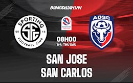 Nhận định Sporting San Jose vs San Carlos 8h00 ngày 1/4 (VĐQG Costa Rica 2021/22)