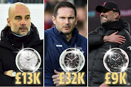 Các HLV nổi tiếng ở Ngoại hạng Anh đeo đồng hồ gì?