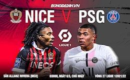 Nhận định bóng đá Nice vs PSG 3h00 ngày 6/3 (Ligue 1 2021/22)