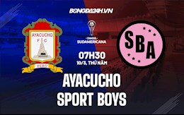 Nhận định Ayacucho vs Sport Boys 7h30 ngày 10/3 (Copa Sudamericana 2021/22)