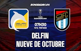 Nhận định Delfin vs Nueve de Octubre 7h30 ngày 11/3 (Copa Sudamericana 2022)