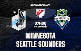 Nhận định, dự đoán Minnesota vs Seattle Sounders 7h00 ngày 3/4 (Nhà Nghề Mỹ 2022)