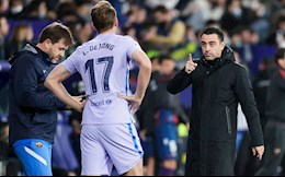 Xavi khen ngợi Luuk de Jong sau bàn thắng hạ Levante phút bù giờ