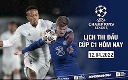Lịch thi đấu Cúp C1 châu Âu 2021/22 đêm nay 12/4 đá mấy giờ? Xem kênh gì?