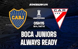 Nhận định bóng đá Boca Juniors vs Always Ready 5h15 ngày 13/4 (Copa Libertadores 2022)