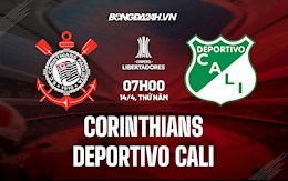 Nhận định Corinthians vs Deportivo Cali 7h00 ngày 14/4 (Copa Libertadores 2022)