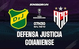 Nhận định,  Defensa Justicia vs Goianiense 7h30 ngày 13/4 (Copa Sudamericana 2022)