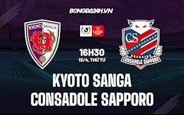 Nhận định Kyoto Sanga vs Consadole Sapporo 16h30 ngày 13/4 (Cúp Liên Đoàn Nhật Bản 2022)