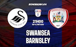 Nhận định,  Swansea vs Barnsley 21h00 ngày 15/4 (Hạng nhất Anh 2021/22)