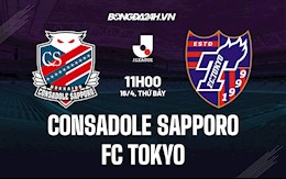 Nhận định Consadole Sapporo vs Tokyo 11h00 ngày 16/4 (VĐQG Nhật Bản 2022)