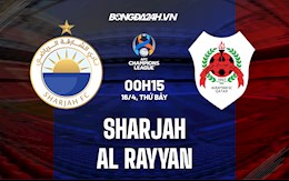 Nhận định bóng đá Sharjah vs Al Rayyan 0h15 ngày 16/4 (AFC Champions League 2022)