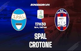 Nhận định,  SPAL vs Crotone 17h30 ngày 18/4 (Hạng 2 Italia 2021/22)