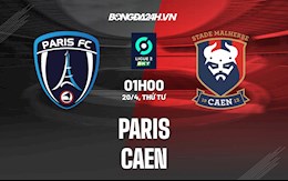 Nhận định,  Paris FC vs Caen 1h00 ngày 20/4 (Hạng 2 Pháp 2021/22)