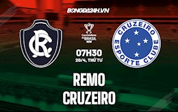 Nhận định bóng đá Remo vs Cruzeiro 7h30 ngày 20/4 (Cúp quốc gia Brazil 2022)