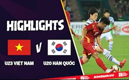 Video tổng hợp: U23 Việt Nam 1-1 U20 Hàn Quốc (Giao hữu 19/4/2022)