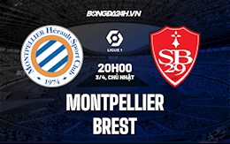 Nhận định,  Montpellier vs Brest 20h00 ngày 3/4 (VĐQG Pháp 2021/22)