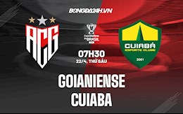 Nhận định bóng đá Goianiense vs Cuiaba 7h30 ngày 22/4 (Cúp quốc gia Brazil 2022)