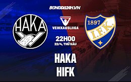 Nhận định,  Haka vs HIFK 22h00 ngày 22/4 (VĐQG Phần Lan 2022)