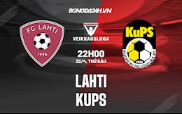 Nhận định Lahti vs KuPS 22h00 ngày 22/4 (VĐQG Phần Lan 2022)