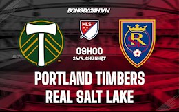 Nhận định Portland Timbers vs Real Salt Lake 9h00 ngày 24/4 (Nhà Nghề Mỹ 2022)