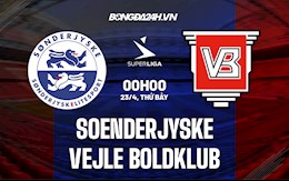 Nhận định SoenderjyskE vs Vejle Boldklub 0h00 ngày 23/4 (VĐQG Đan Mạch 2021/22)