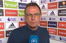 Ralf Rangnick thừa nhận MU không còn cơ hội lọt top 4