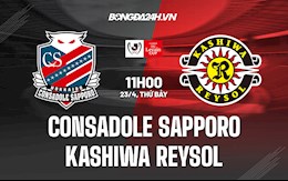 Nhận định Consadole Sapporo vs Kashiwa Reysol 11h00 ngày 23/4 (Cúp Liên đoàn Nhật 2022)