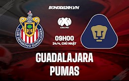 Nhận định bóng đá Guadalajara vs Pumas 9h00 ngày 24/4 (VĐQG Mexico 2021/22)