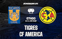 Nhận định,  Tigres vs CF America 7h00 ngày 24/4 (VĐQG Mexico 2021/22)