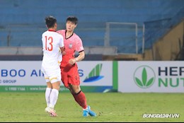 Trung vệ U23 Việt Nam xô xát với tiền đạo U20 Hàn Quốc