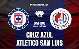 Nhận định Cruz Azul vs Atletico San Luis 5h00 ngày 25/4 (VĐQG Mexico 2021/22)