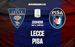 Nhận định,  Lecce vs Pisa 20h00 ngày 25/4 (Hạng 2 Italia 2021/22)