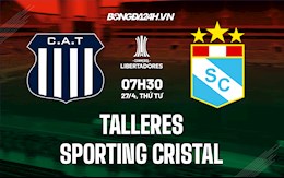 Nhận định,  Talleres vs Sporting Cristal 7h30 ngày 27/4 (Copa Libertadores 2022)