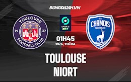Nhận định,  Toulouse vs Niort 1h45 ngày 26/4 (Hạng 2 Pháp 2021/22)