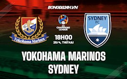 Nhận định Yokohama Marinos vs Sydney 18h00 ngày 25/4 (AFC Champions League 2022)